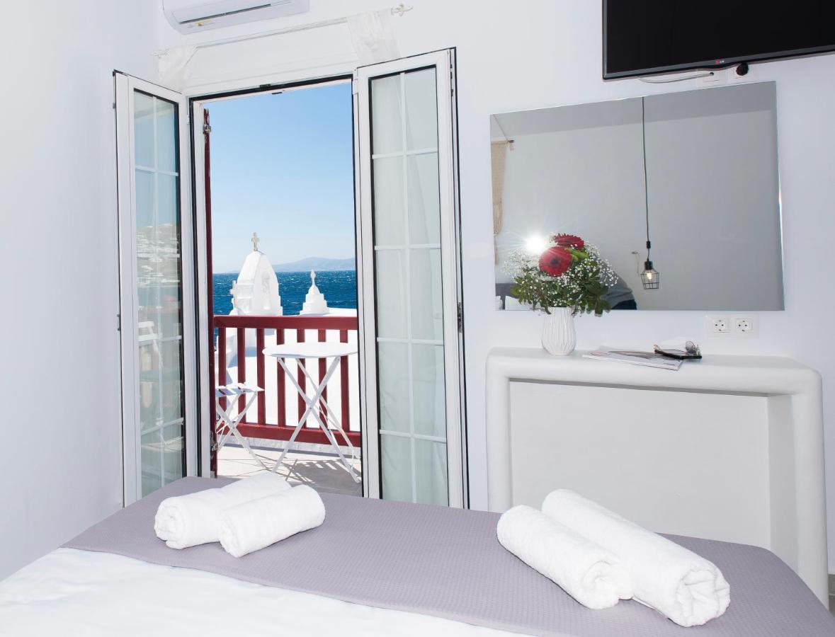 Myconian Little Venice Elite Suites With Sea View Mykonos Town Dış mekan fotoğraf