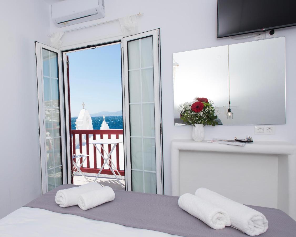 Myconian Little Venice Elite Suites With Sea View Mykonos Town Dış mekan fotoğraf