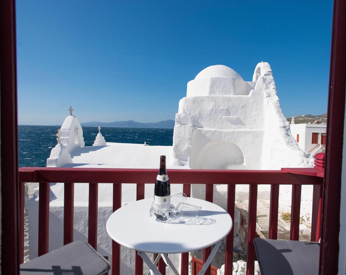 Myconian Little Venice Elite Suites With Sea View Mykonos Town Dış mekan fotoğraf